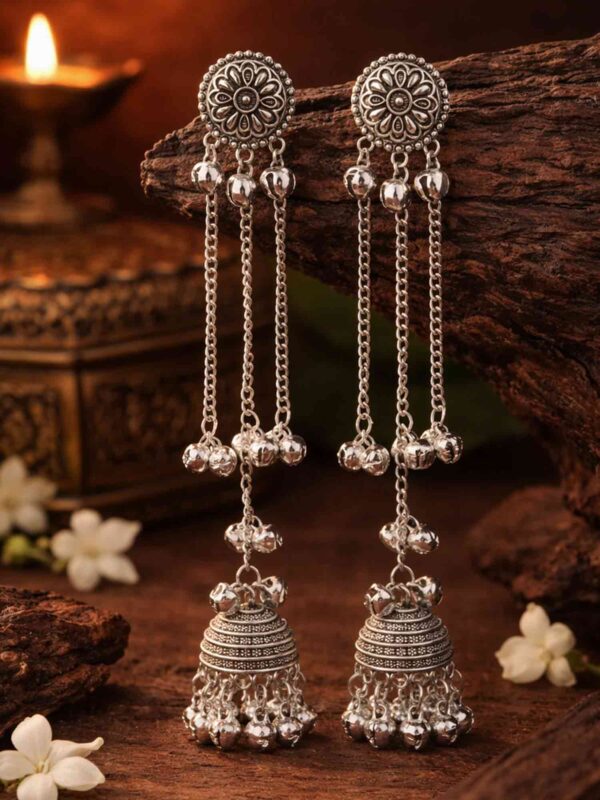oxidised earrings