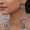 oxidised earrings