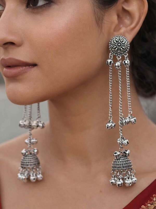 oxidised earrings